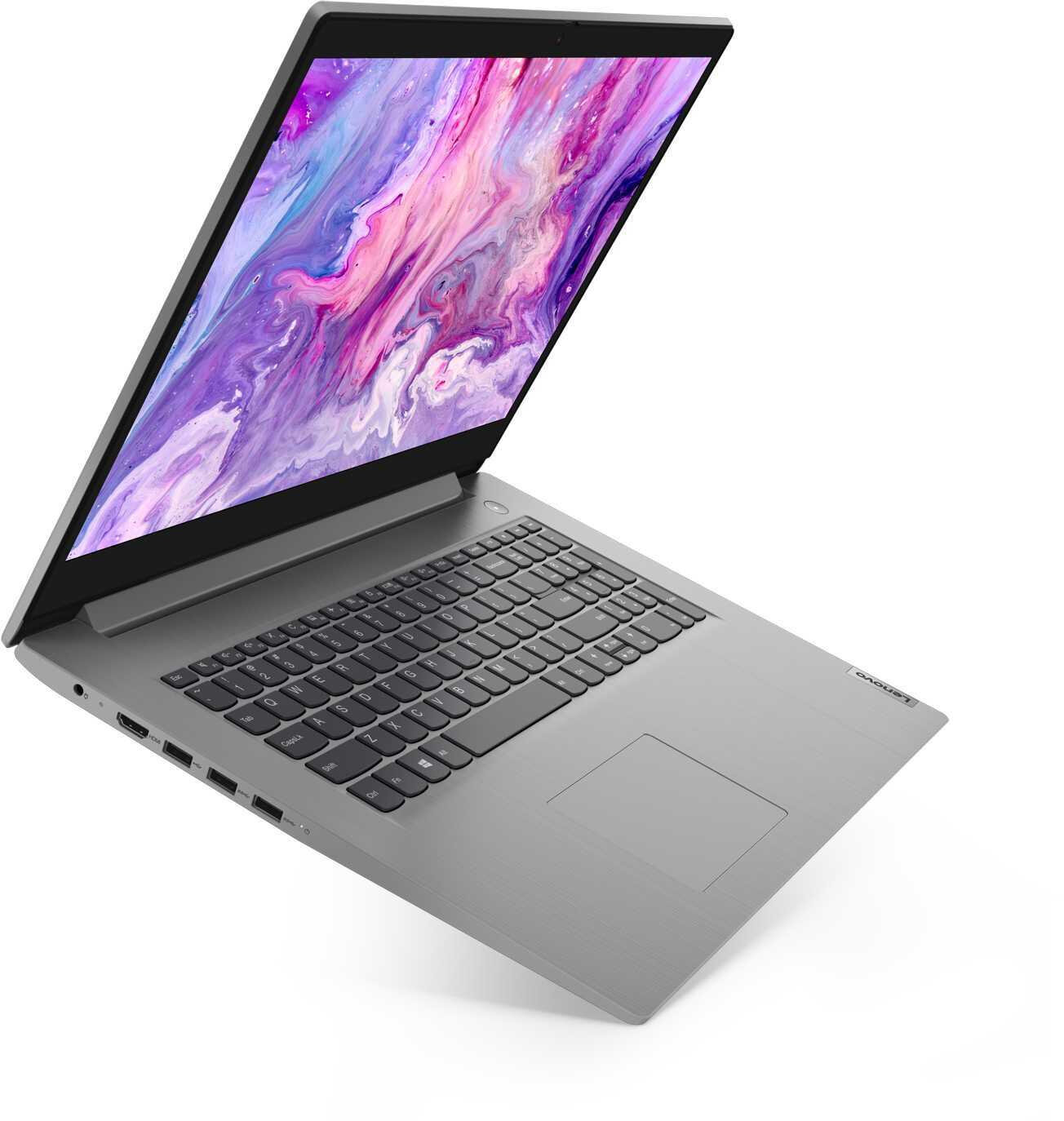 Ноутбук Lenovo IdeaPad 3 17ADA05, 17.3", AMD Ryzen 3 3250U 2.6ГГц, 4ГБ, 256ГБ SSD, AMD Radeon ,