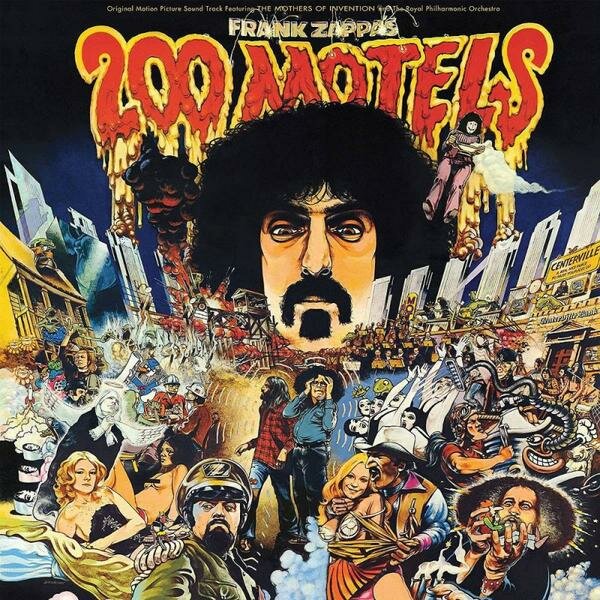 Frank Zappa Frank ZappaСаундтрек - 200 Motels (2 Lp, 180 Gr) Universal - фото №1