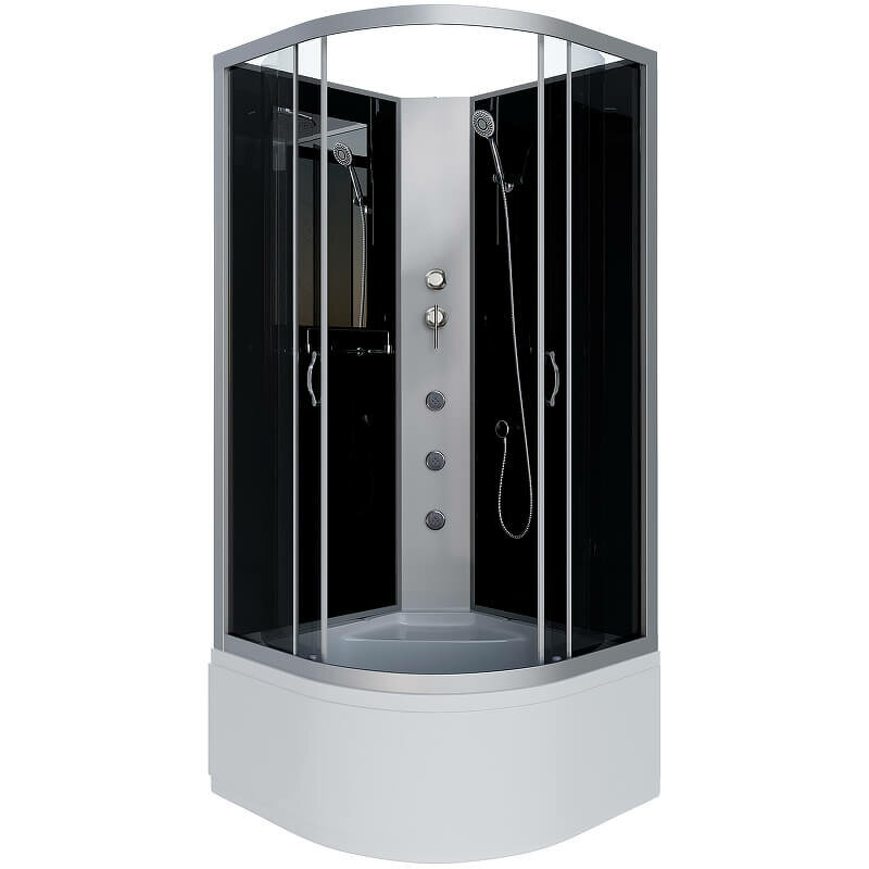 Душевая кабина Niagara NG-2508-14BKG 90x90