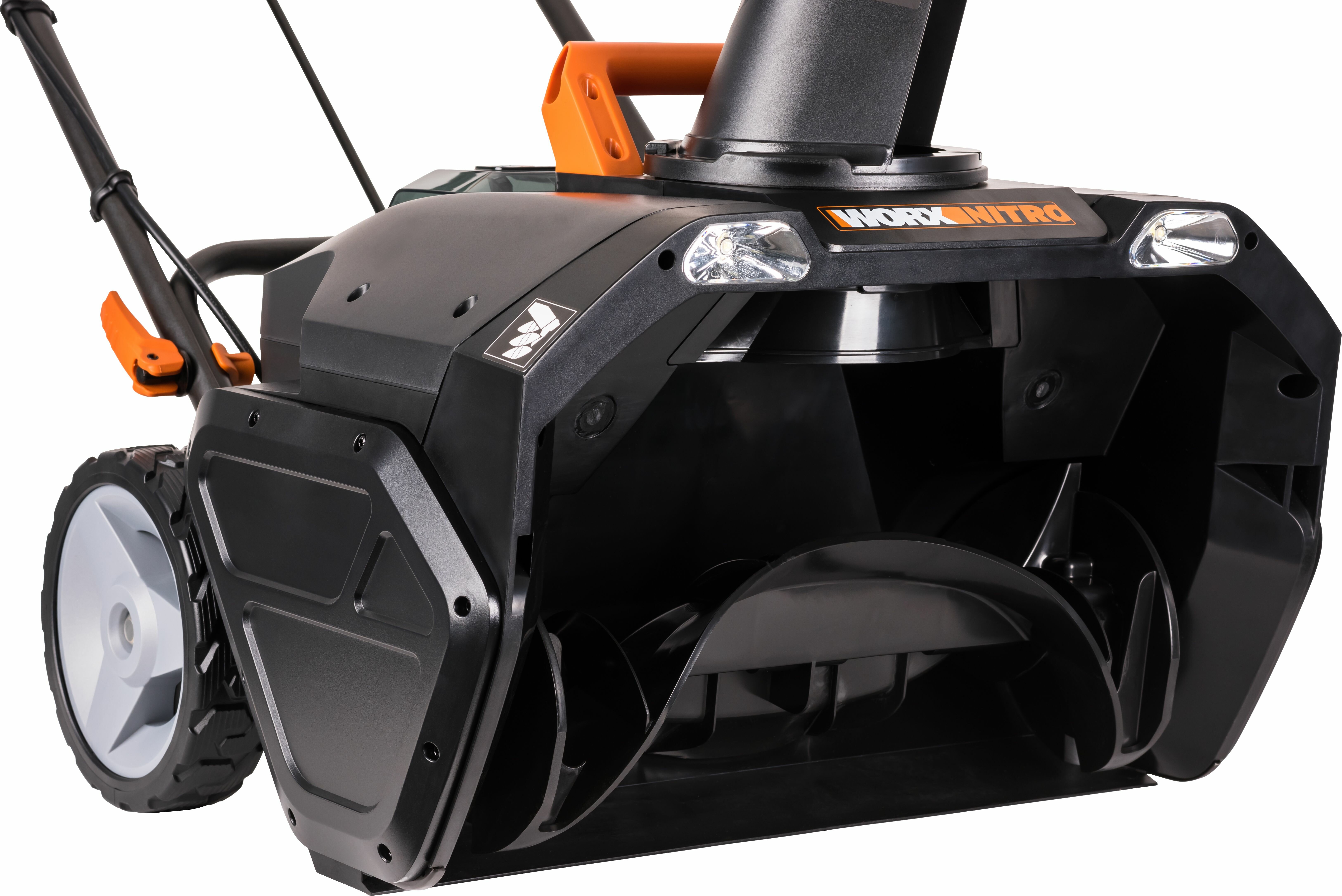 Снегоуборщик аккумуляторный WORX WG471E 40В 50см бесщеточный 2*40 Ач двойное ЗУ 2x2A