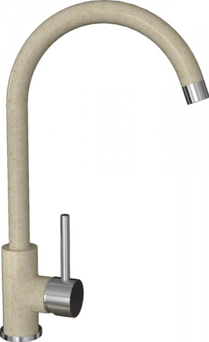 Смеситель Dr.Gans Соло коричневый для кухни - фото №1