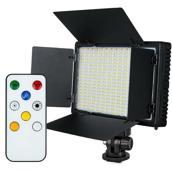 Осветитель светодиодный ISA LED-600 bi-color со шторками