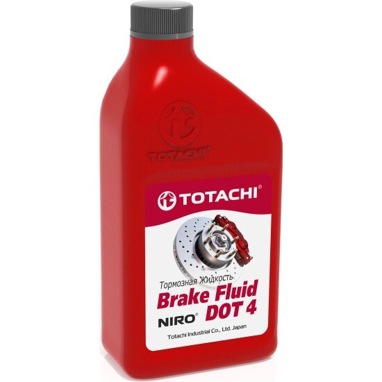 Тормозная жидкость TOTACHI NIRO Brake Fluid DOT-4, 910 мл