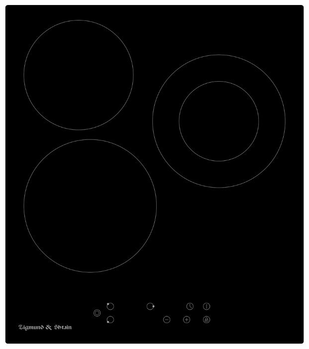 Электрическая варочная поверхность Zigmund Shtain CN 37.4 B