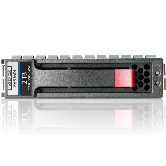 Жесткий диск HPE 2TB 3.5 SAS HotPlug Midline (для Apollo 4200/4500, XL170r/XL190r Gen9, StoreEasy 1650) (833926-B21)