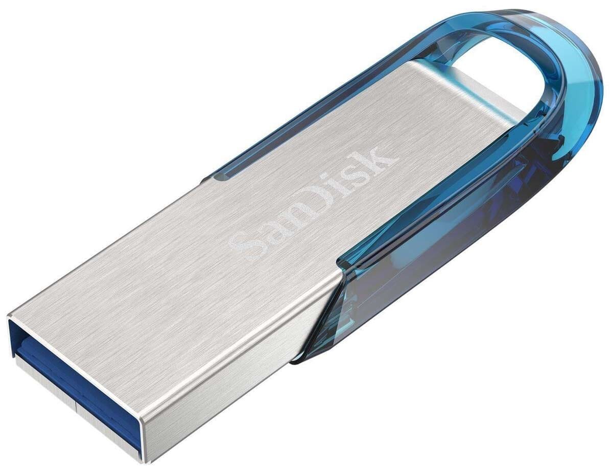 Флешка USB 3.0 SanDisk CZ73 Ultra Flair 128Gb 3.0 blue