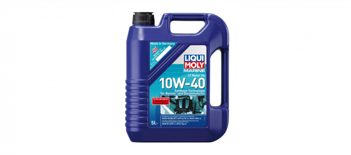 Liqui moly Масло Мотор Для Водной Техники 10w40 Liqui Moly 5л Нс-Синтет Marine Motor Oil 4t