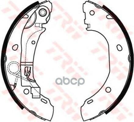Колодки Барабанные Trw Gs 8472 TRW арт. GS8472