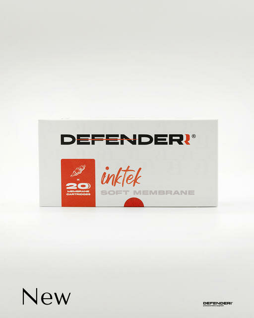 Картриджи Defender InkTek 30/03 RLMT 20 шт/уп для перманентного макияжа татуажа / Модули Дефендер / Тату Картридж Defenderr