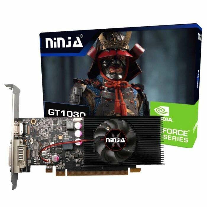 Ninja GT1030 (384SP) 2GB GDDR5 64bit DVI HDMI RTL {20} (NK103FG25F)