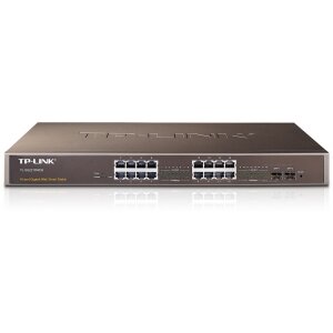 Коммутатор TP-Link TL-SG2216WEB 16xUTP, 10/100/1000Mbit + 2 SFP (TL-SG2216WEB)