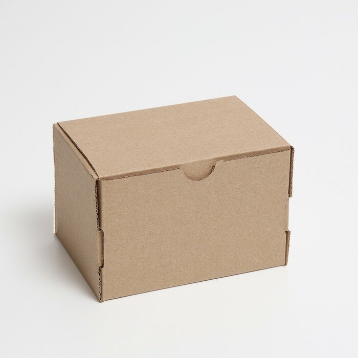 Коробка самосборная бурая 15 х 10 х 10 см (2 шт)