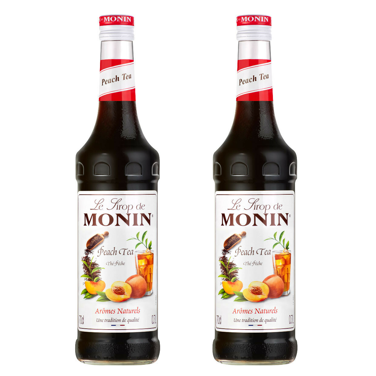 Сироп Monin Peach Tea (Персиковый чайный концентрат) 2x700мл