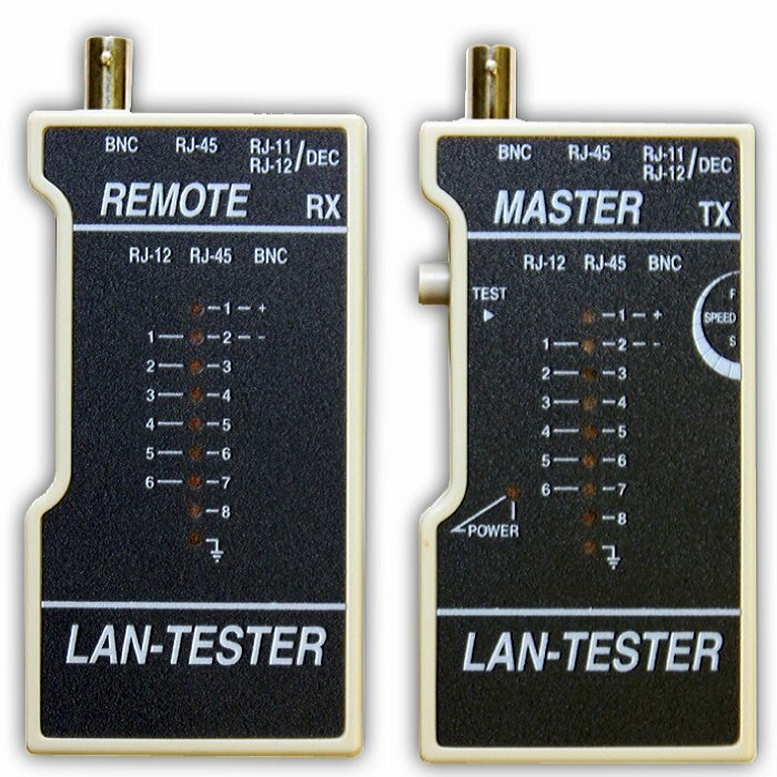 Тестер кабеля LY-CT013 5Bites LAN, BNC, FTP