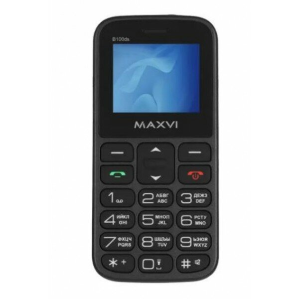 Мобильный телефон Maxvi B100ds black