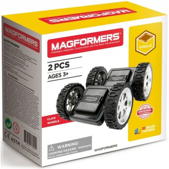 Магнитный конструктор MAGFORMERS 713009 Click Wheel 2 Set