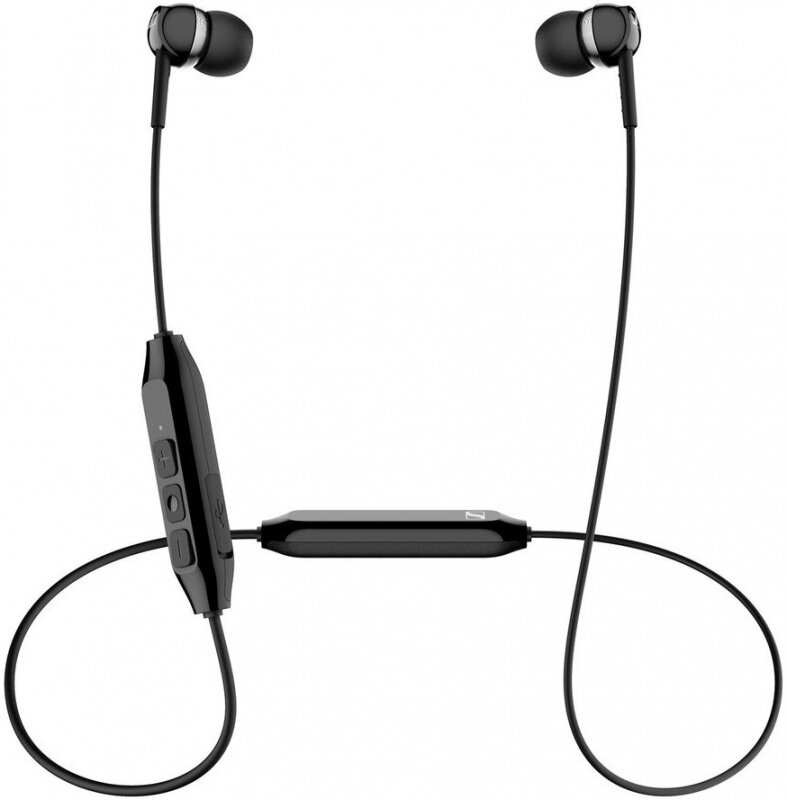 Наушники с микрофоном SENNHEISER CX 150BT, Bluetooth, вкладыши, черный [508380]