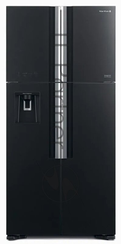 Холодильник Hitachi R-W660PUC7 GGR 2-хкамерн. серое стекло (двухкамерный)