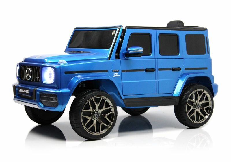 Другие электромобили Rivertoys Детский электромобиль Mercedes-Benz G63 (T999TT) синий глянец