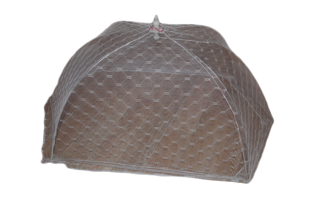 Сетка-зонтик противомоскитная от насекомых раскладная 110х60х47 - фотография № 6