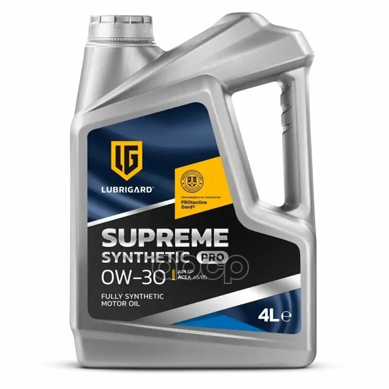 LUBRIGARD Lgp Supreme Synthetic Pro 0W-30 4Л