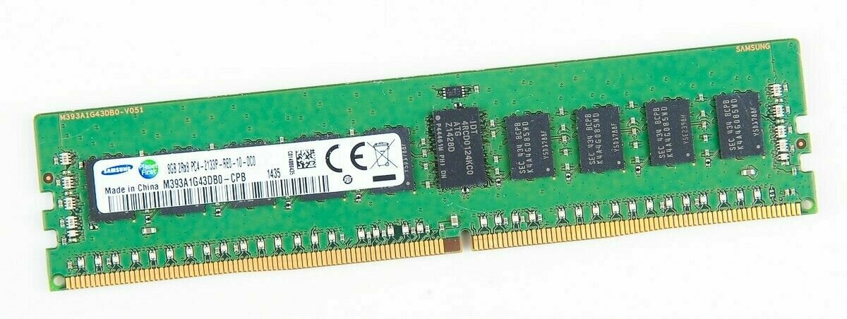 Оперативная память Samsung M393A1K43DB2-CWE/8GB Registered/ PC4-25600 DDR4 RDIMM-3200MHz DIMM/в комплекте 1 модуль