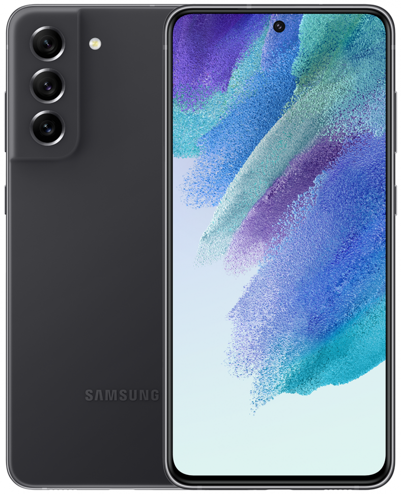 Смартфон Samsung Galaxy S21 FE (SM-G990E) 8/128 ГБ, графитовый