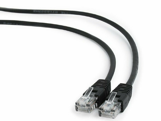   Gembird Cablexpert UTP cat.5e 5m Black PP12-5M/BK