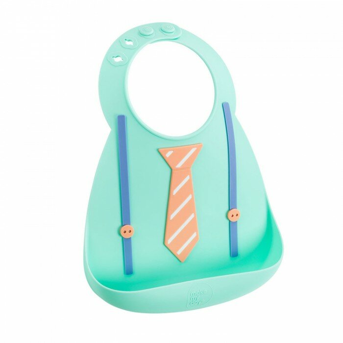 Baby Bib Tie & Suspender