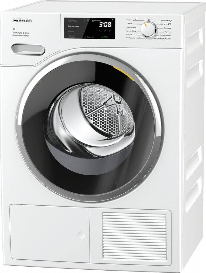 Сушильная машина Miele TWF 760 WP 850х596х643 Белый, RUS, производство Чехия