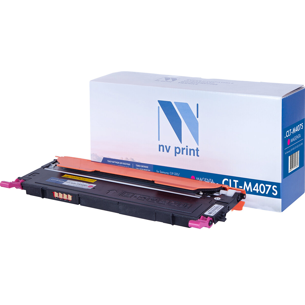 NV Print Картридж NVP совместимый NV-CLT-M407S Magenta