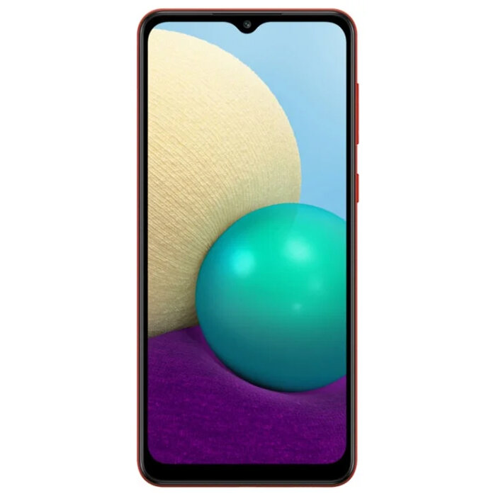 Samsung Смартфон Samsung Galaxy A02 (SM-A022GZRBSER) Red