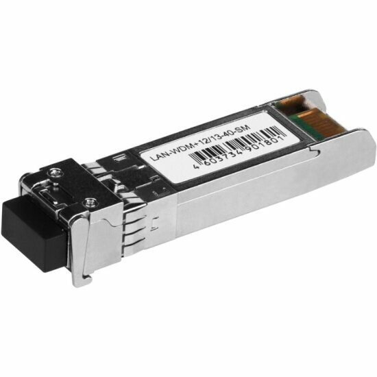 Трансивер Модуль Lanmaster SFP+ WDM 10GBASE-ER/EW, LC, Tx/Rx: 1270/1330nm, 40km, Cisco (LAN-WDM+12/13-40-SM)