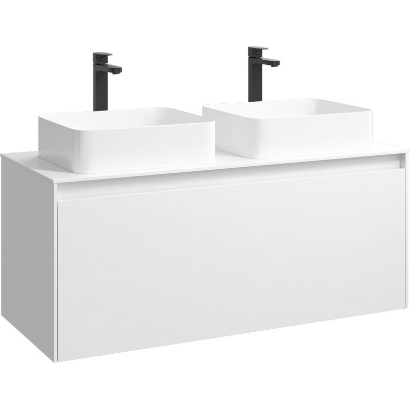 фото Корпус тумбы под раковину Aqwella 5 Stars Mobi 120 MOB0112W