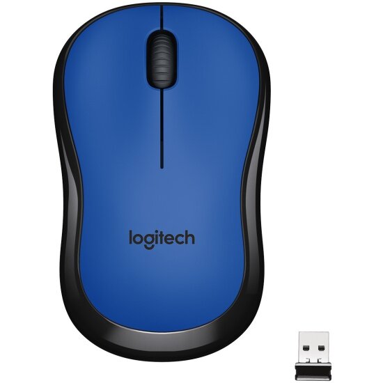 Мышь LOGITECH M220 Silent Blue (910-004879)