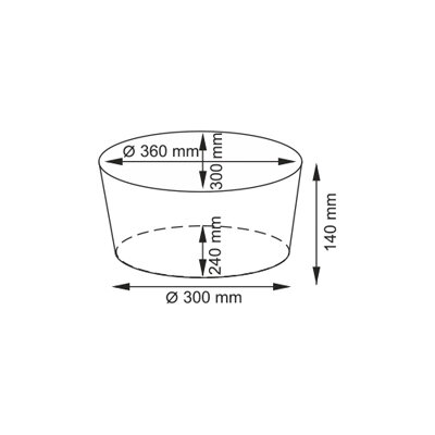 Плетеная корзина Wasserkraft WB-280-S 9062283 36 х 30 х 14 см - фотография № 3