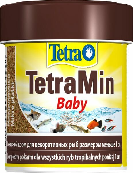 Tetra TetraMin Baby специальный корм для мальков, 66 мл