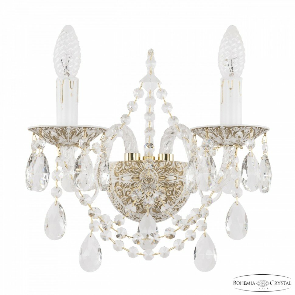 Бра Bohemia Ivele Crystal AL16311B/2/141 WMG - фото №1