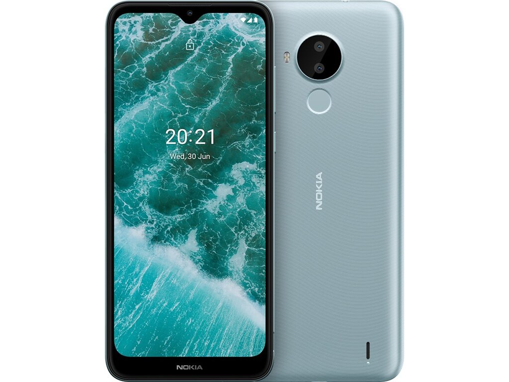 Сотовый телефон Nokia C30 2/32GB, серебряный