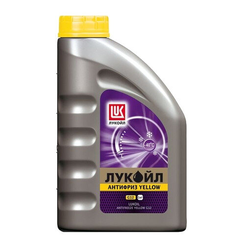 Антифриз Lukoil G12 G12 желтый 1кг (227373)