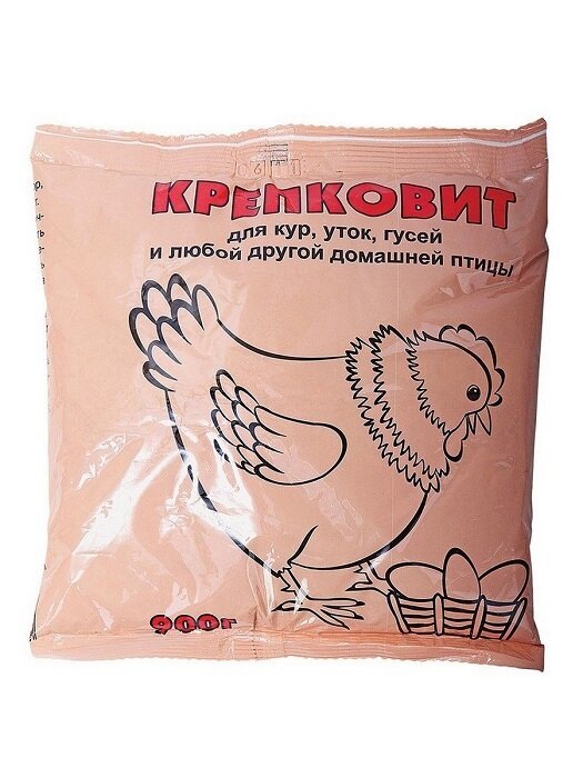 Кормовая добавка Премикс Крепковит (для кур, уток, гусей) 900 г