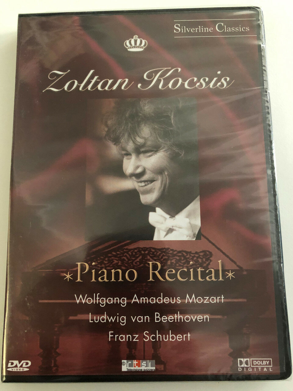 V/C-Piano Recital*Mozart-Fantasia 3/Beethoven-Sonata 32-Zoltan Kocsis < Silverline DVD Deu (ДВД Видео 1шт)