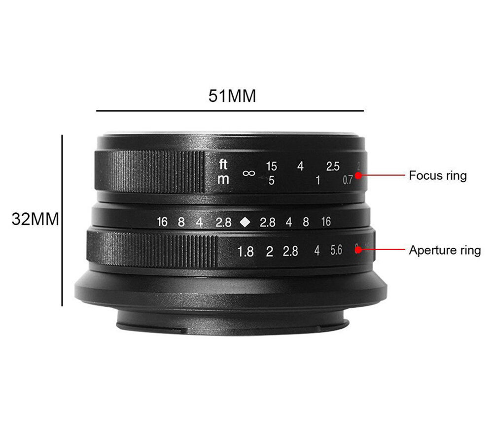 Объектив 7artisans 25mm f/1.8 Nikon Z