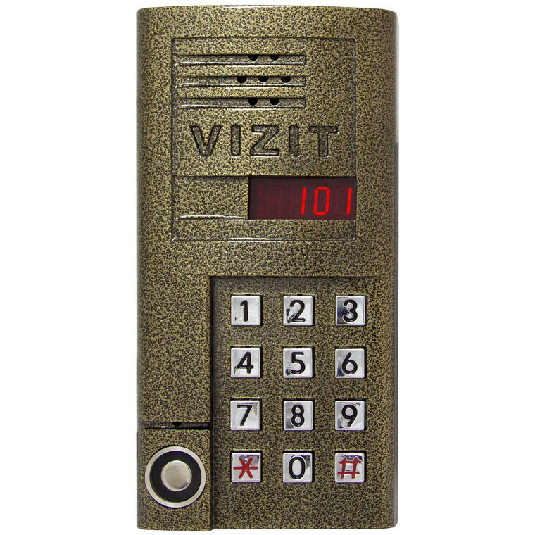 БВД-SM101T блок вызова домофона Vizit