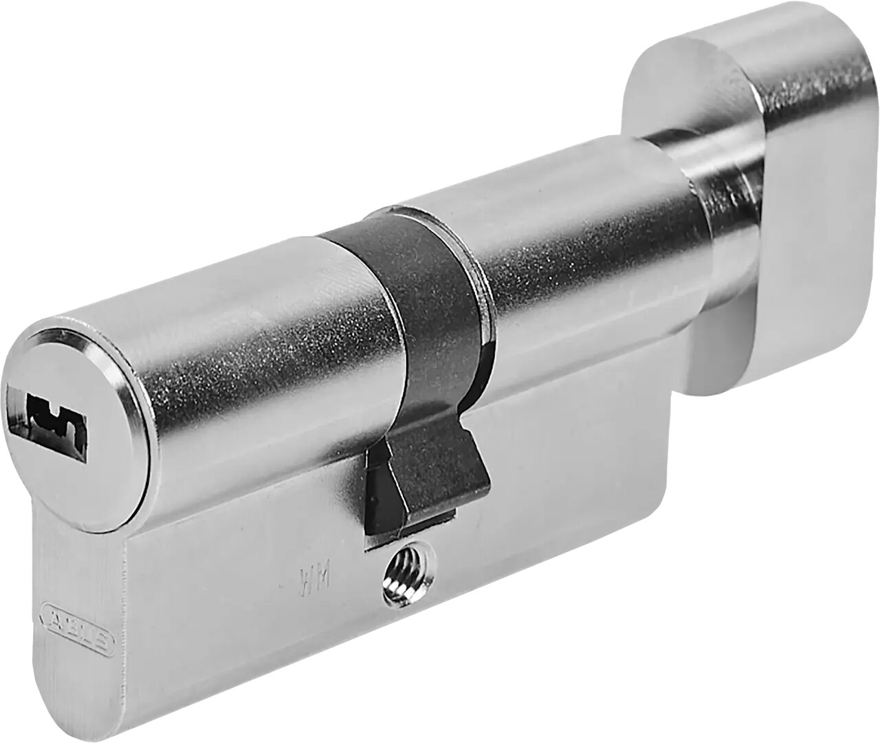 Цилиндр Abus KD6N 30х30 мм ключ/вертушка цвет никель