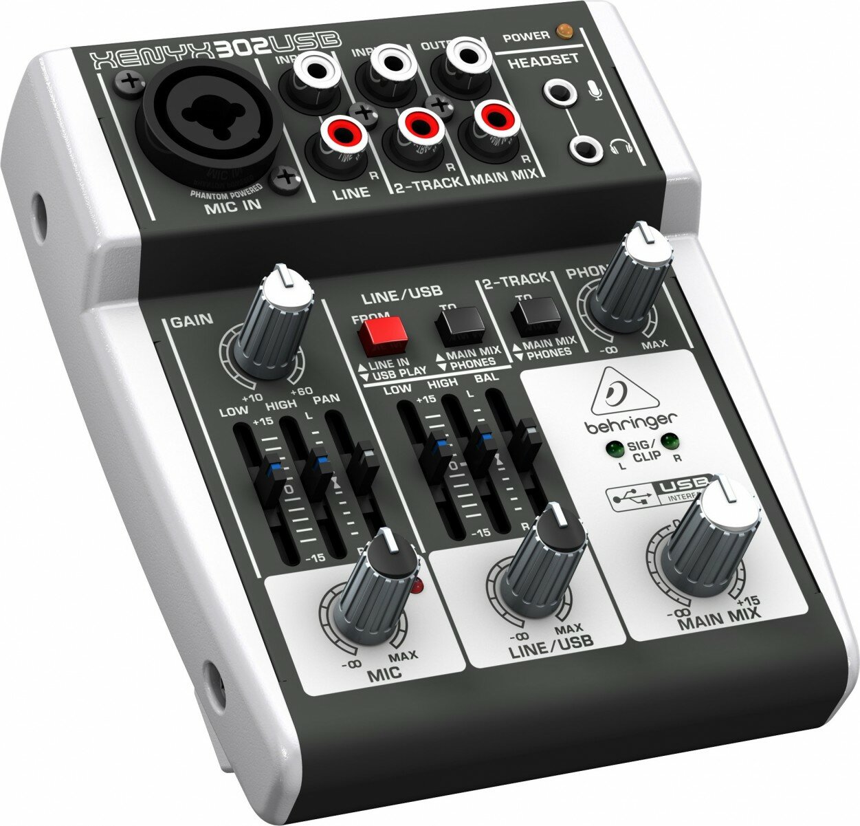 Микшерный пульт BEHRINGER 302USB