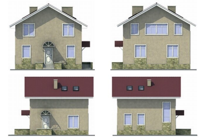 Проект дома Plans-53-47 (117 кв.м, газобетон 400мм) - фотография № 3