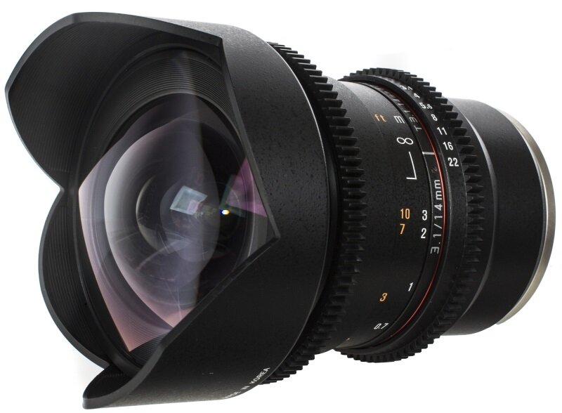 Samyang MF 14mm T3.1 ED AS IF UMC VDSLR II Sony Nex (черный)