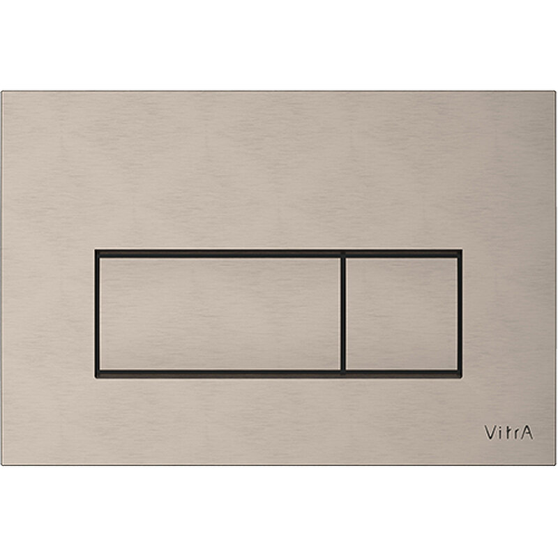 фото Клавиша смыва Vitra Root Square 740-2395 Никель