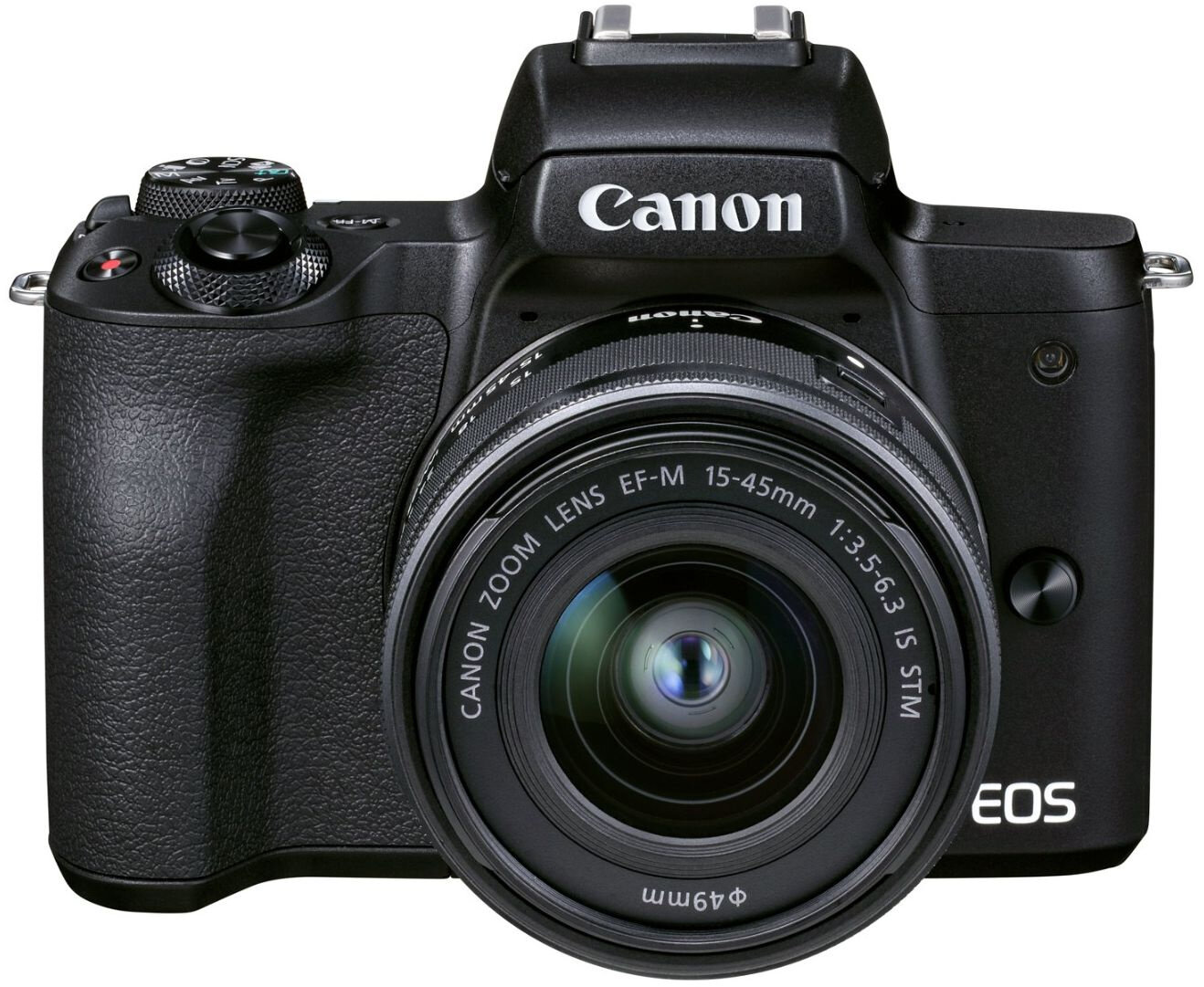 Фотоаппарат Canon EOS M50 Mark II черный 24.1Mpix 3" 4K WiFi EF-M15-45 IS STM EF-M55-200 IS STM LP-E